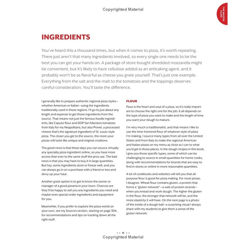 The Pizza Bible: The World's Favorite Pizza Styles Spiral Bound