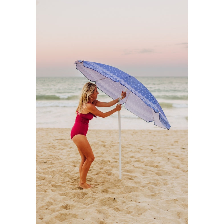 Picnic Time 5.5 Ft. Portable Beach Umbrella