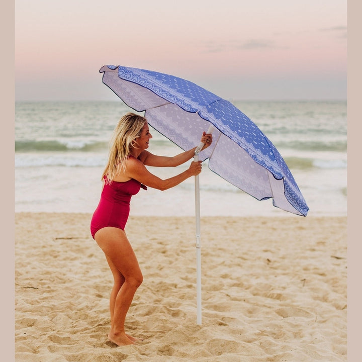 Picnic Time 5.5 Ft. Portable Beach Umbrella
