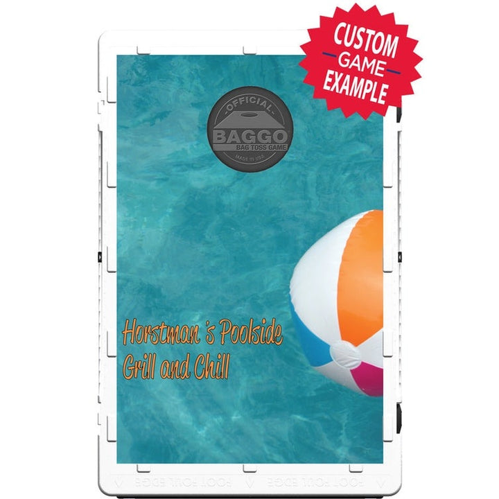 Pool Time Beach Ball Bag Toss Game by BAGGO