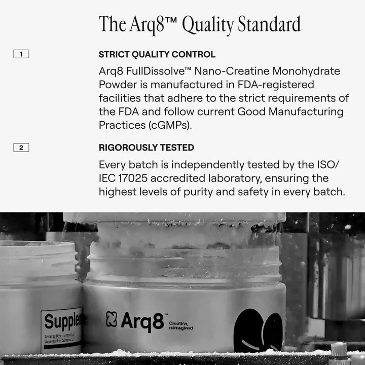 Arq8™ Creatine Monohydrate Powder