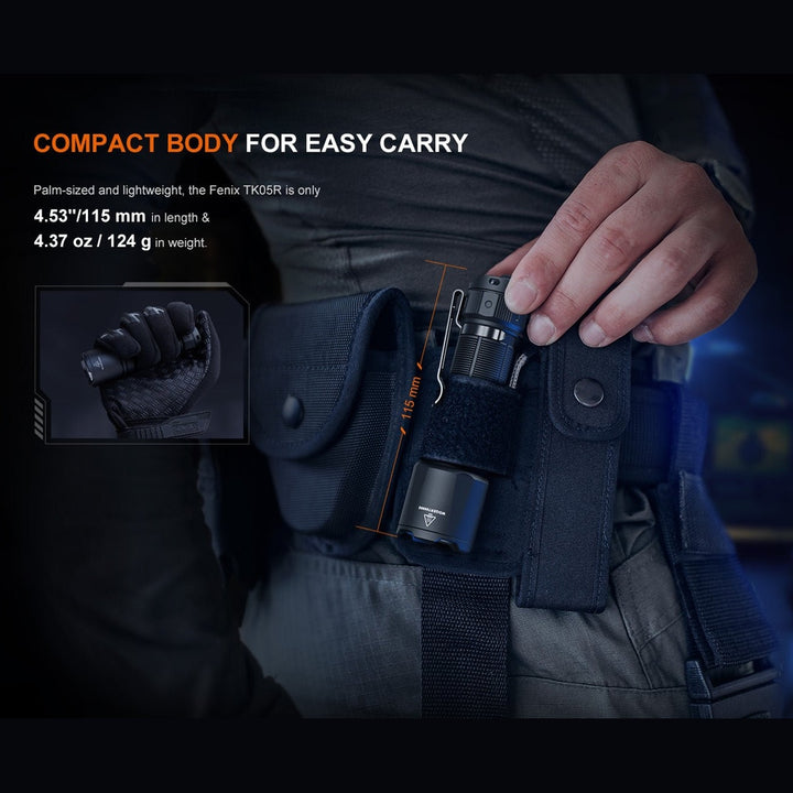 Fenix TK05R Compact Tactical EDC Flashlight