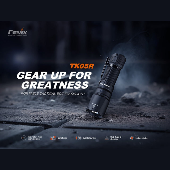 Fenix TK05R Compact Tactical EDC Flashlight