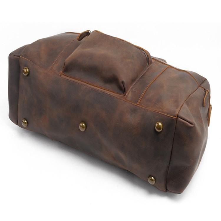 The Asta Weekender | Handcrafted Leather Duffle Bag