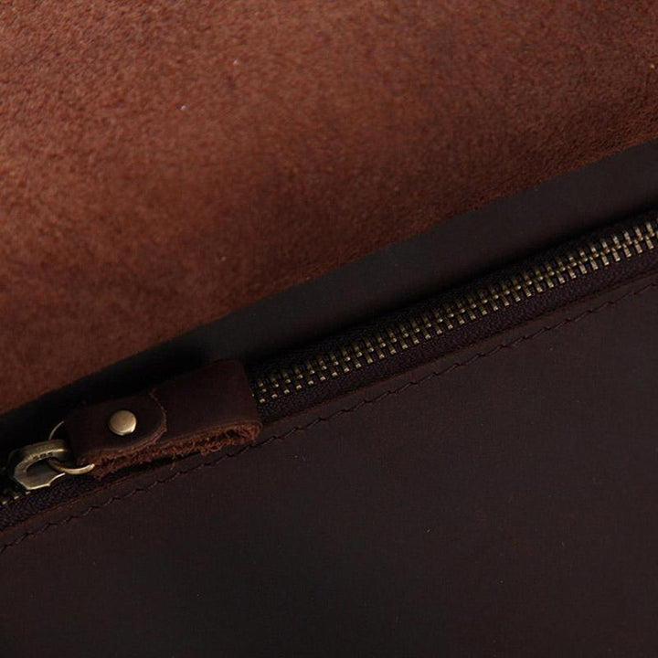 The Gyda Backpack | Vintage Leather Travel Backpack