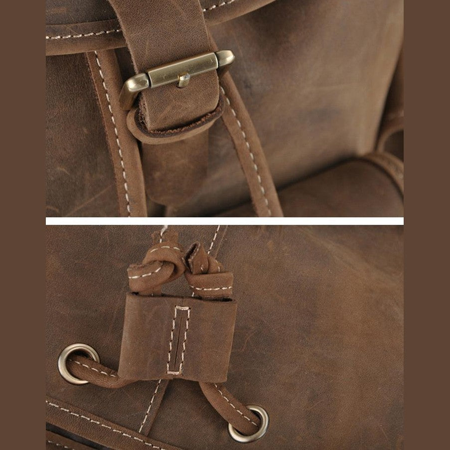 The Asmund Backpack | Genuine Leather Rucksack