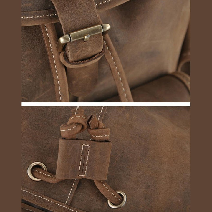 The Asmund Backpack | Genuine Leather Rucksack