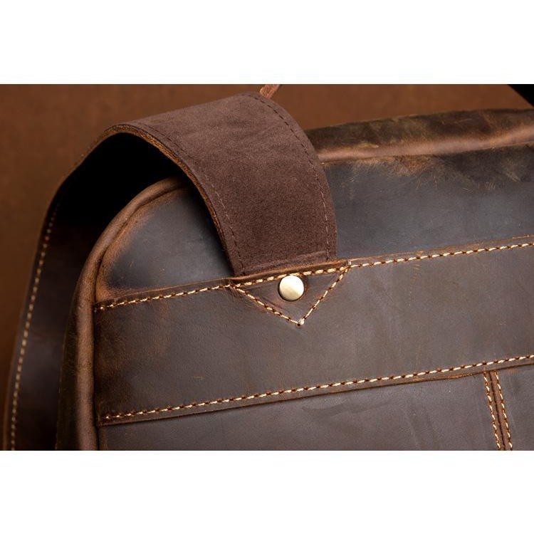 The Vernon Backpack | Genuine Vintage Leather Minimalist Backpack