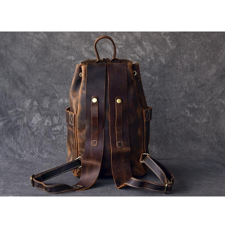 The Olaf Rucksack | Vintage Leather Travel Backpack