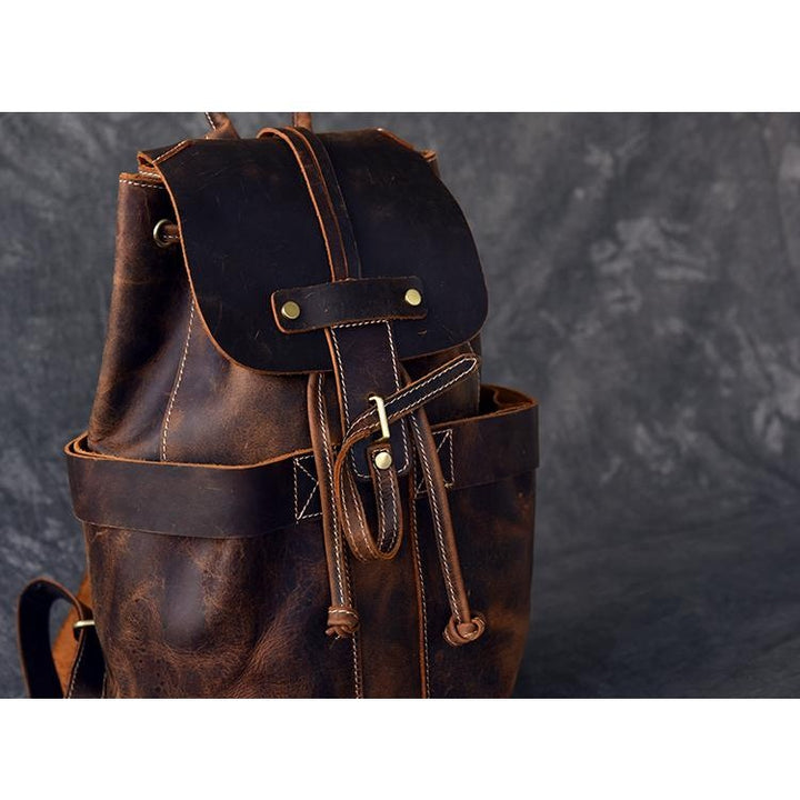 The Olaf Rucksack | Vintage Leather Travel Backpack