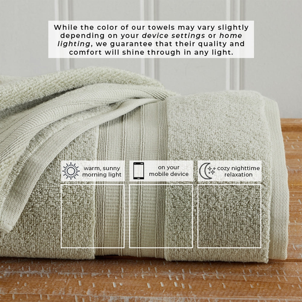 Premium Cotton Bath Towel Set - Chiara Collection