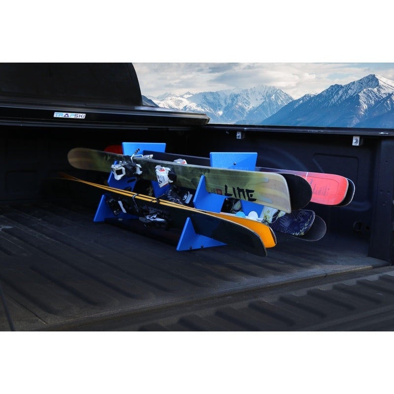 TRAPSKI POWDER QUAD Mobile Ski and Snowboard Rack