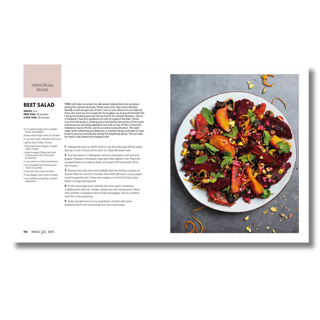 Meals She Eats: Empowering Advice, Relatable Stories, and Over 25 Recipes to Take Control of Your PCOS Spiral Bound