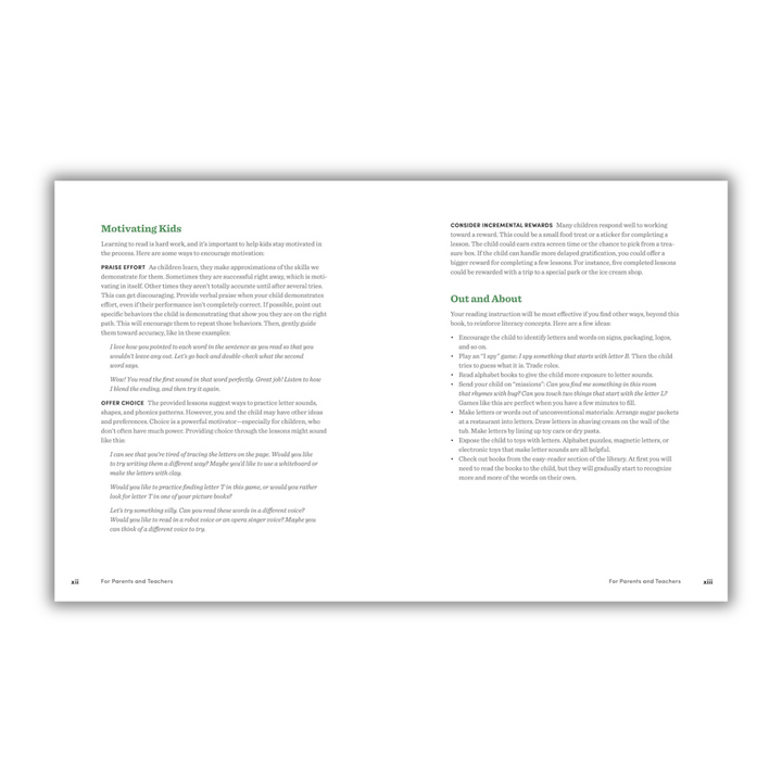 Learn to Read Activity Book: 101 Fun Lessons to Teach Your Child to Read Spiral Bound