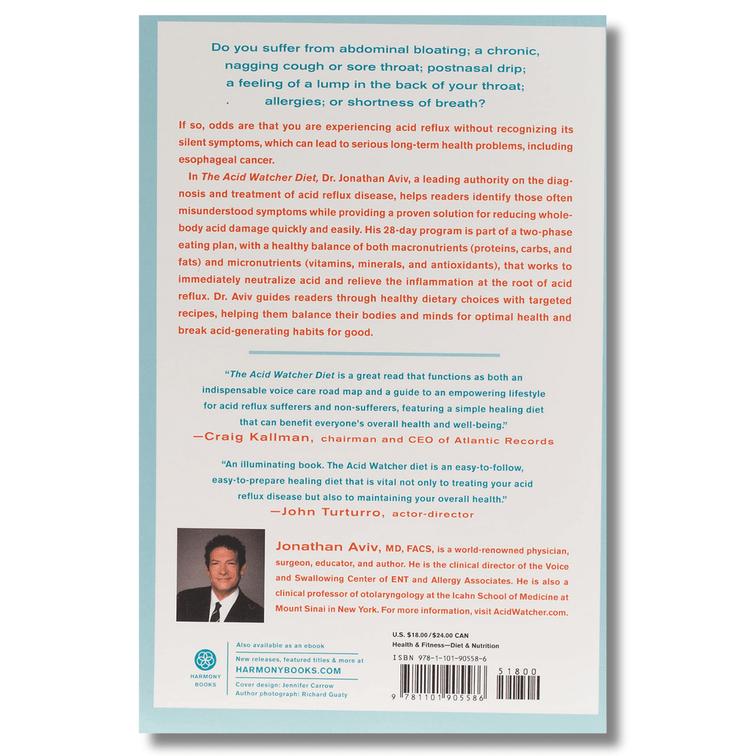 The Acid Watcher Diet: A 28-Day Reflux Prevention and Healing Program Spiral Bound