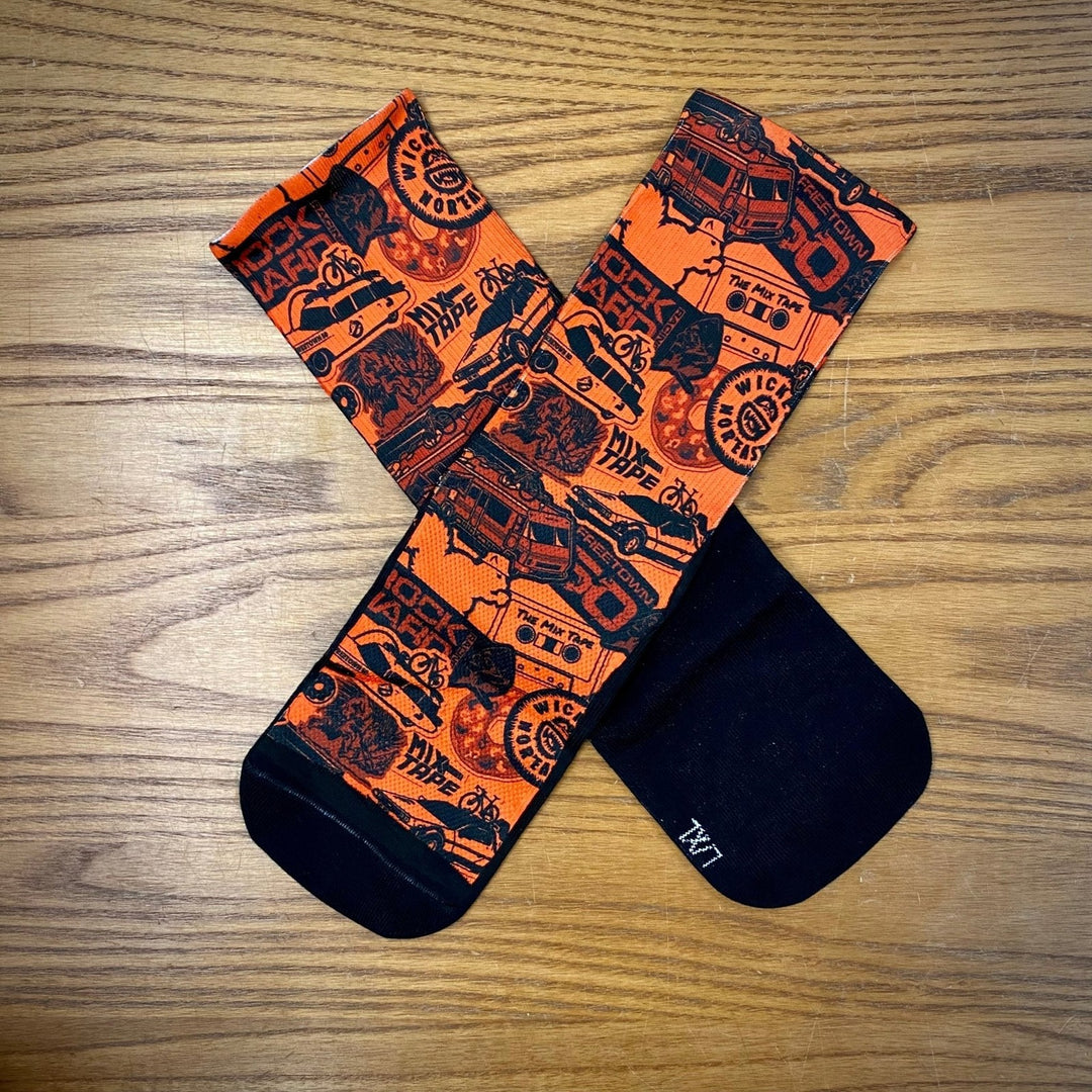 SUB6 6" Socks with Unique Designs