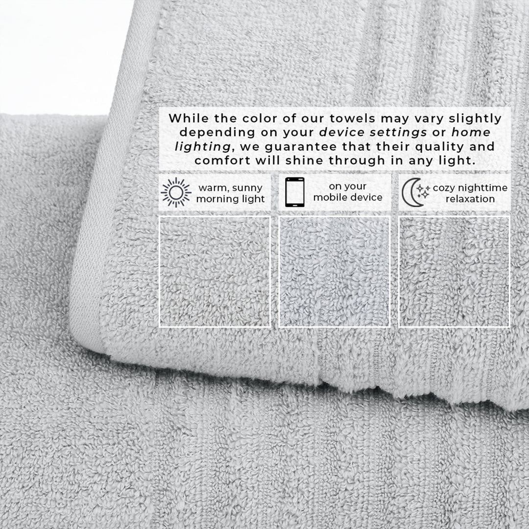 Combed Cotton Bath Towels - Karina Collection