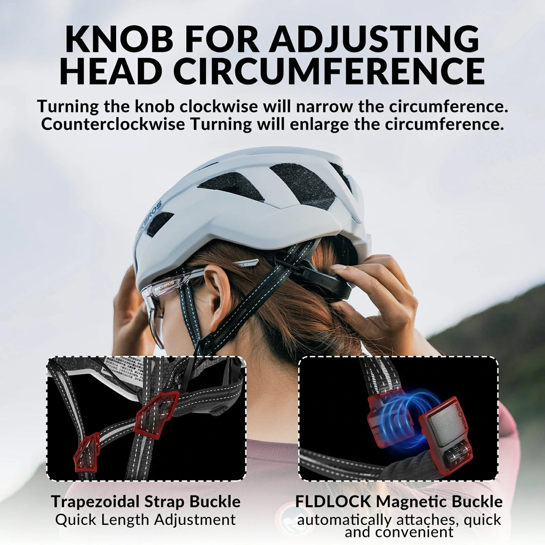 ROCKBROS LK-11 Adjustable Cycling Helmet