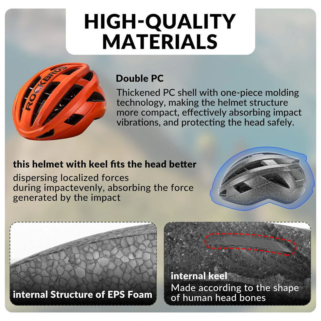 ROCKBROS LK-11 Adjustable Cycling Helmet