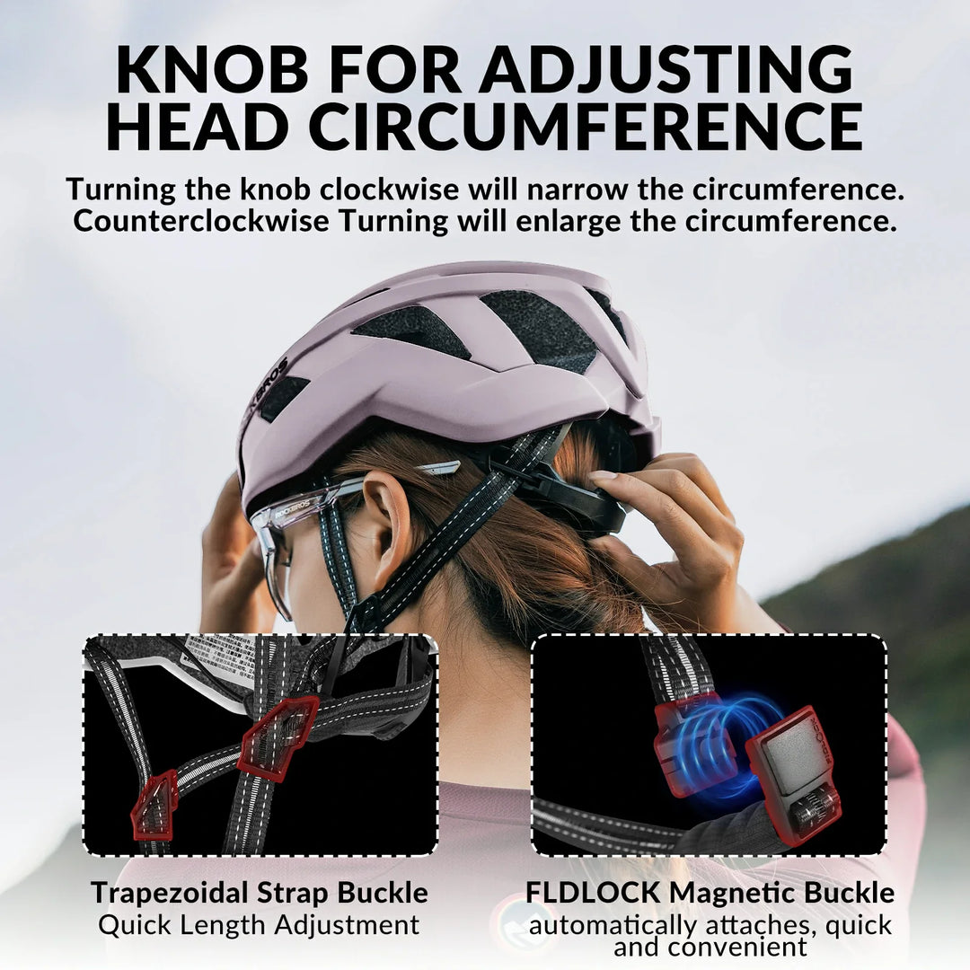 ROCKBROS LK-11 Adjustable Cycling Helmet