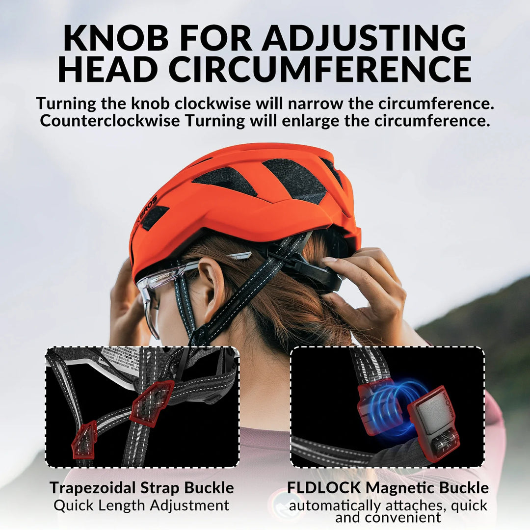 ROCKBROS LK-11 Adjustable Cycling Helmet