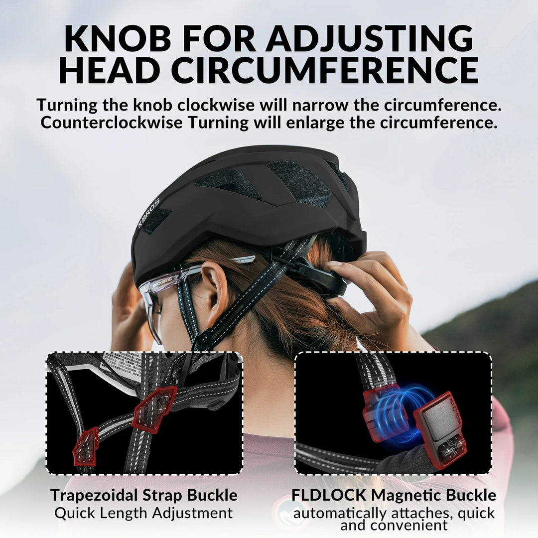 ROCKBROS LK-11 Adjustable Cycling Helmet