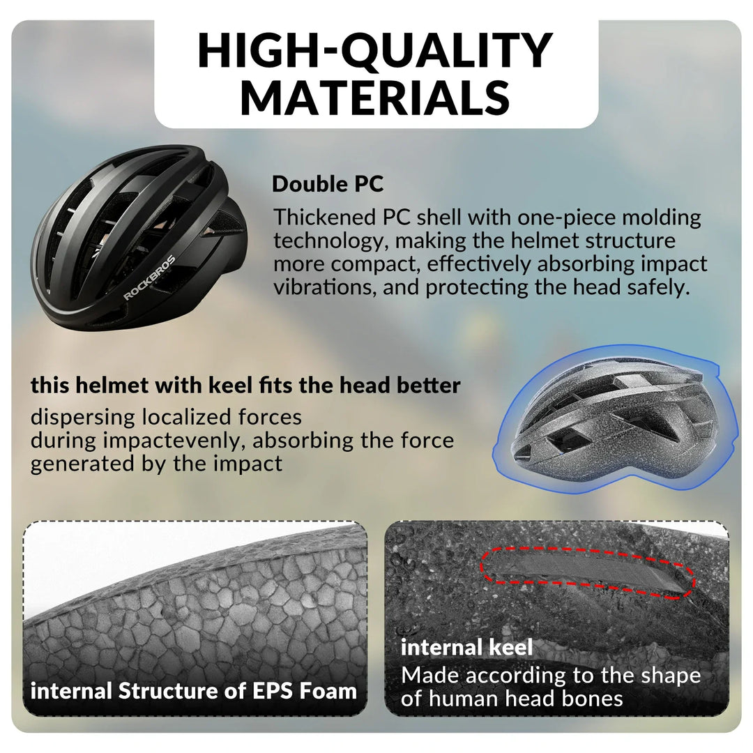 ROCKBROS LK-11 Adjustable Cycling Helmet