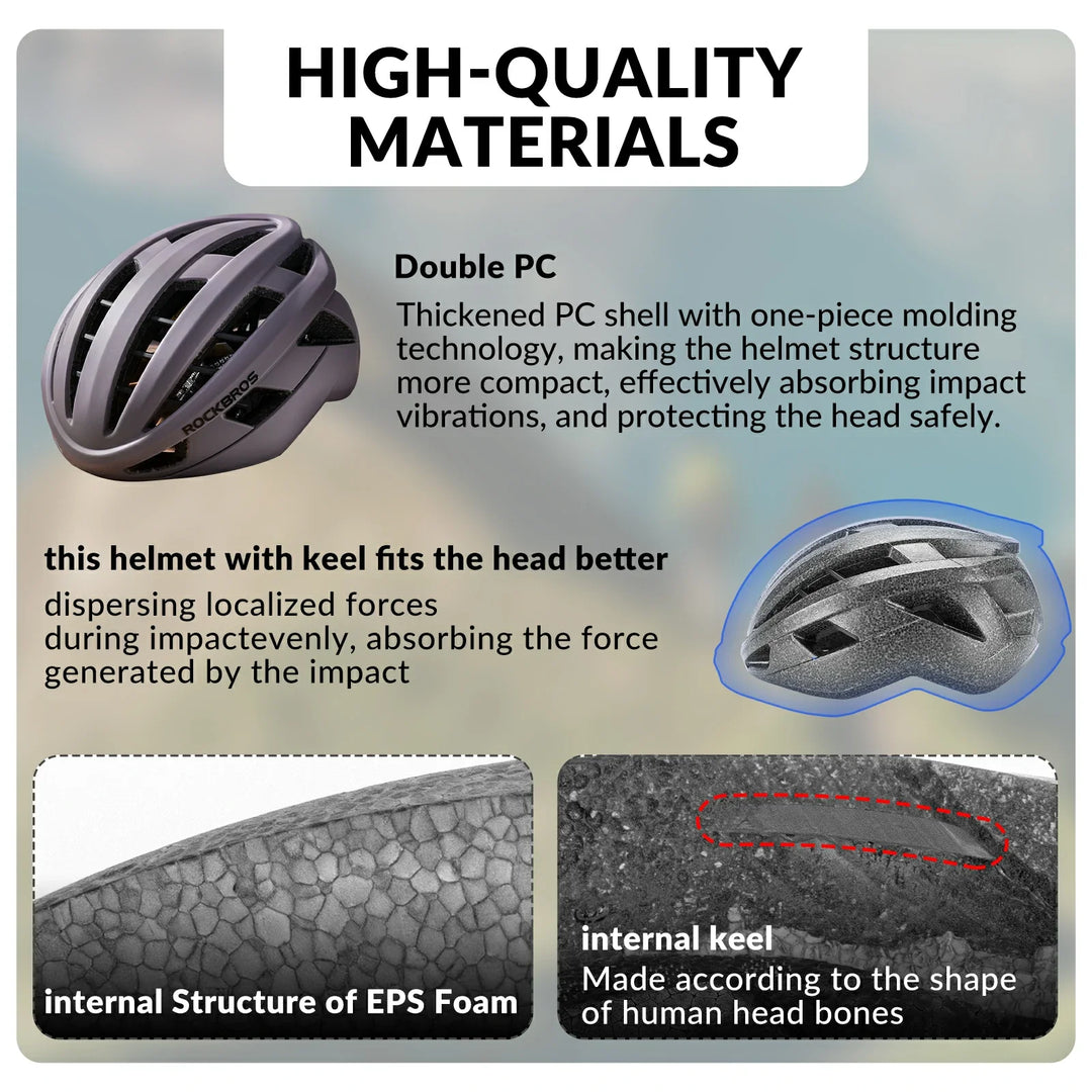 ROCKBROS LK-11 Adjustable Cycling Helmet