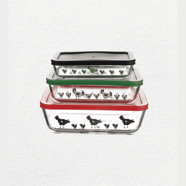 Rectangular Rooster Set