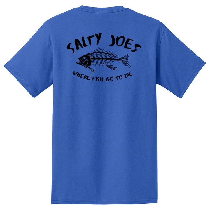 Salty Joe's "Where Fish Go To Die" Heavyweight Pocket Tee