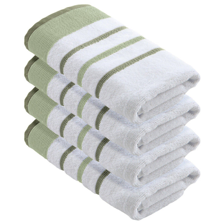 Cotton Stripe Bath Towel Set - Noelle Collection