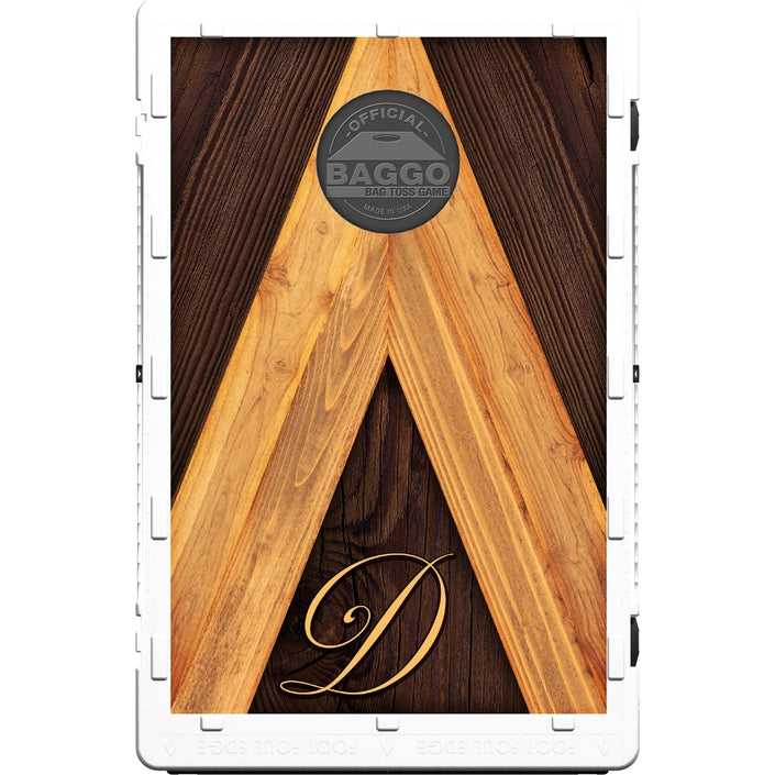 Rustic A-Frame Bean Bag Toss Game by BAGGO