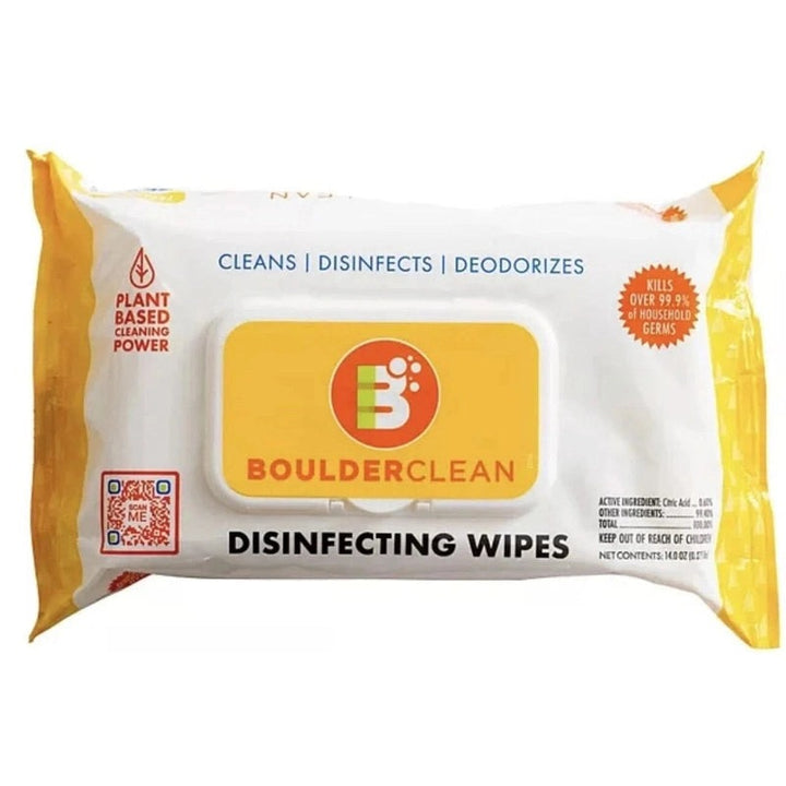 Boulder Clean Plant Based Disinfecting Wipes