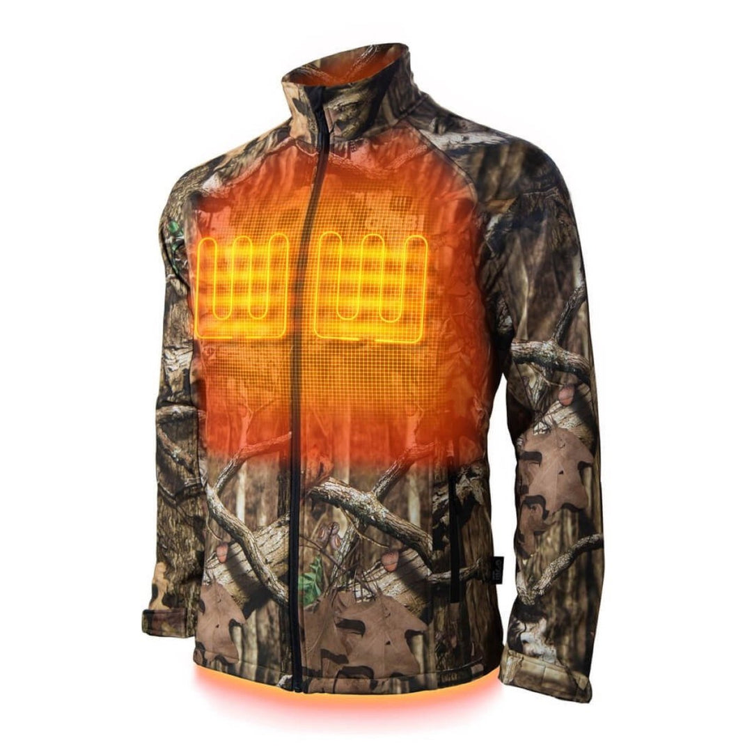 Gobi Heat Sahara Heated Hunting Jacket - Mossy Oak Camo