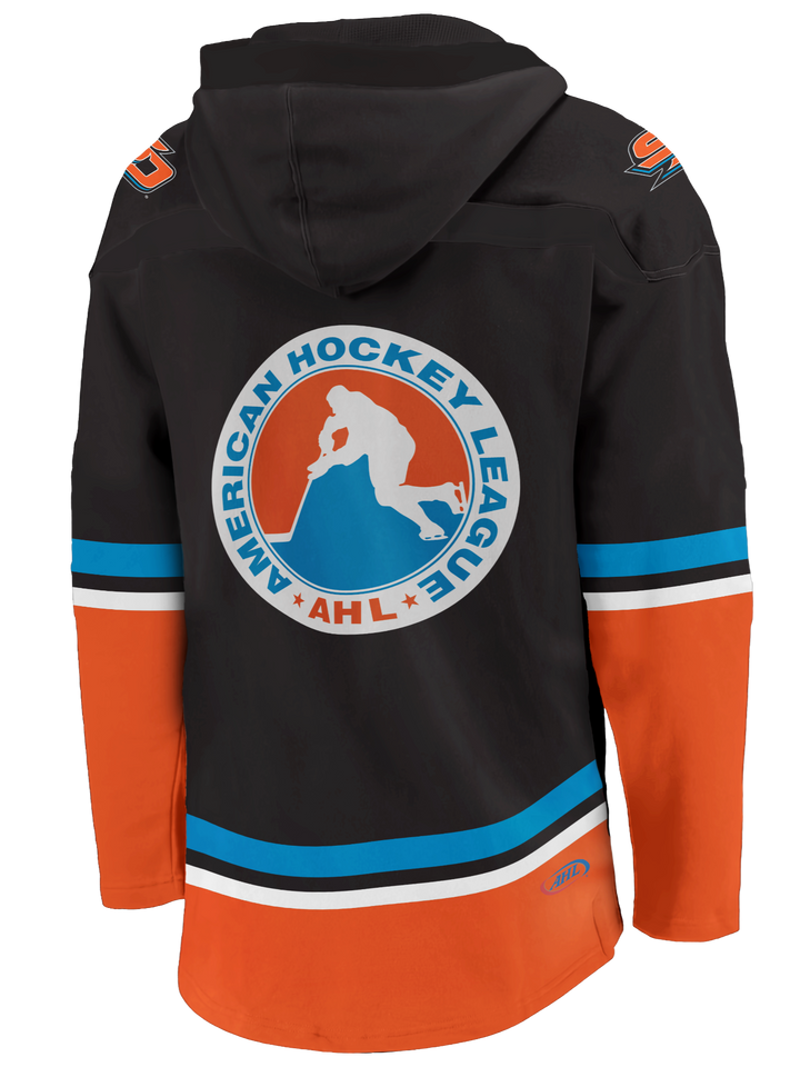 San Diego Gulls hockey hoodie with embroidered logos