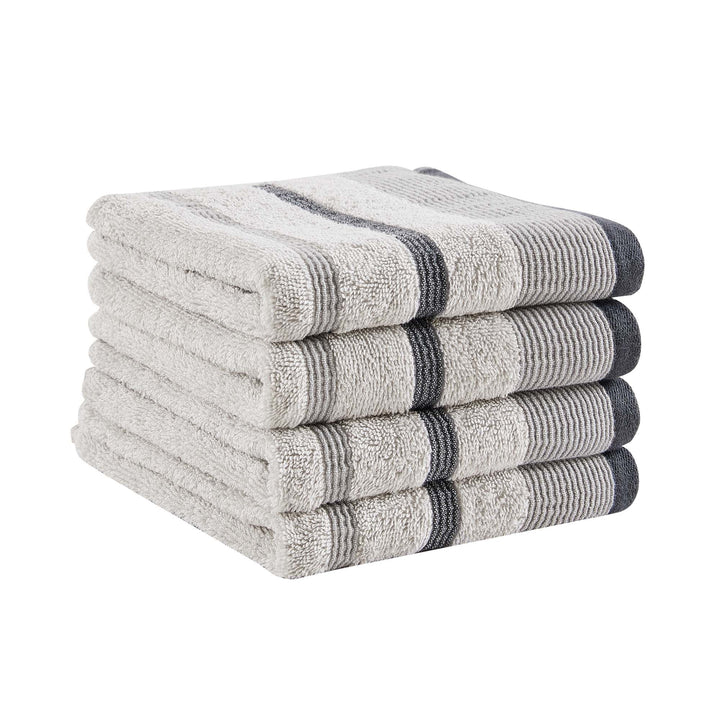 Cotton Stripe Bath Towel Set - Noelle Collection