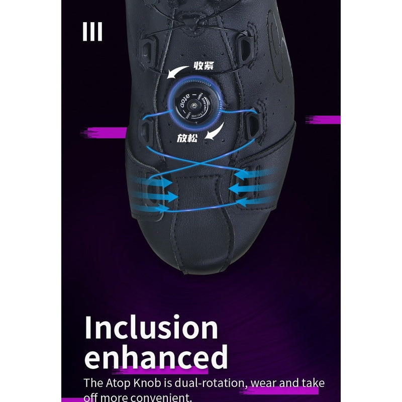 SD019 MTB/Road Bike Shoes-Black