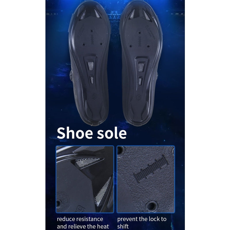 SD019 MTB/Road Bike Shoes-Black