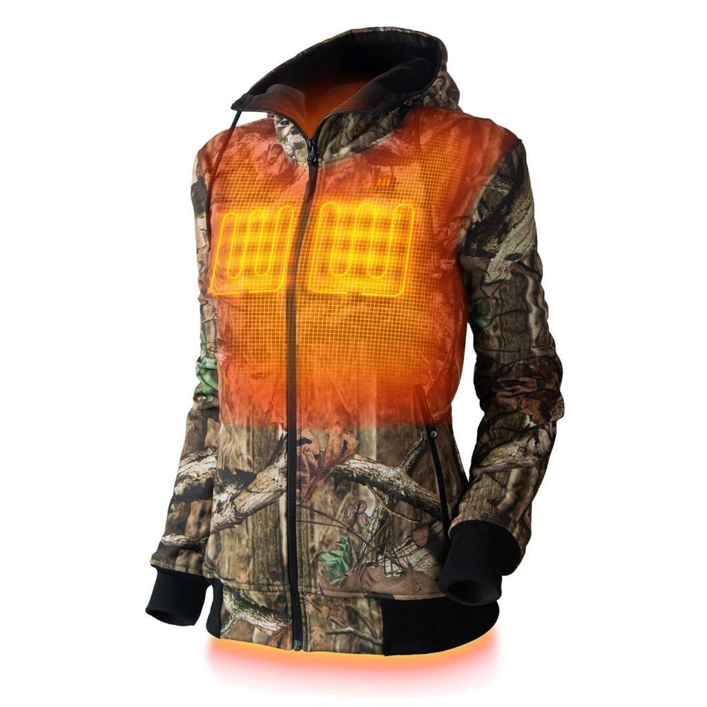 Gobi Heat Shadow Women's Heated Hunting Hoodie - Available in Mossy Oak® and Real Tree®