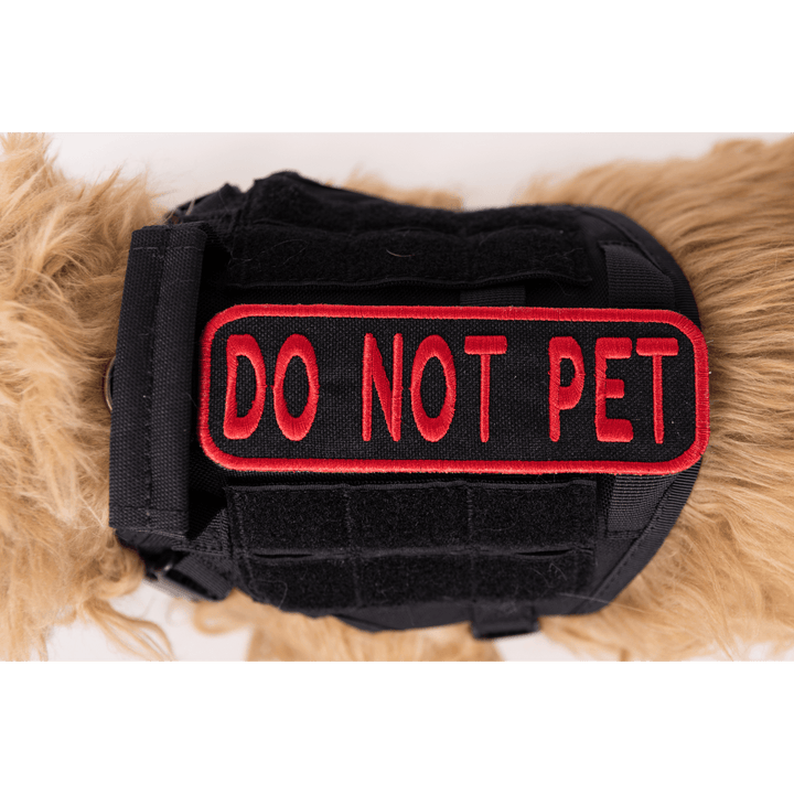 K9 Sport Sack Do Not Pet 2x6 Patch