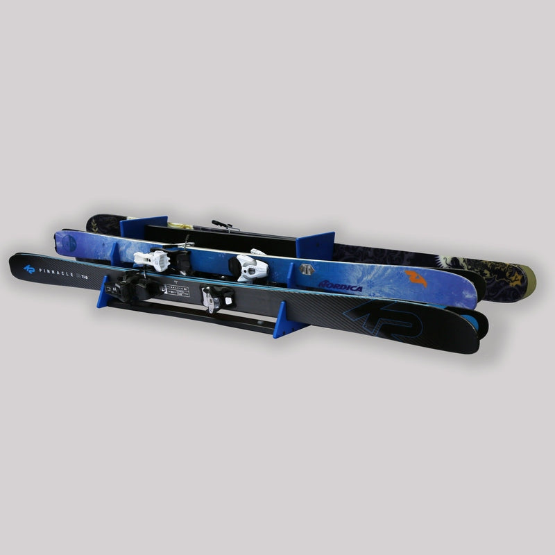 TRAPSKI QUAD Mobile All Mountain Ski and Standard Stance Snowboard Rack