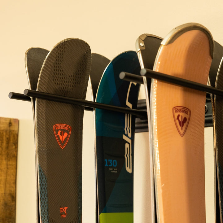 Snowbasin Ski Storage Rack for 8 Pairs