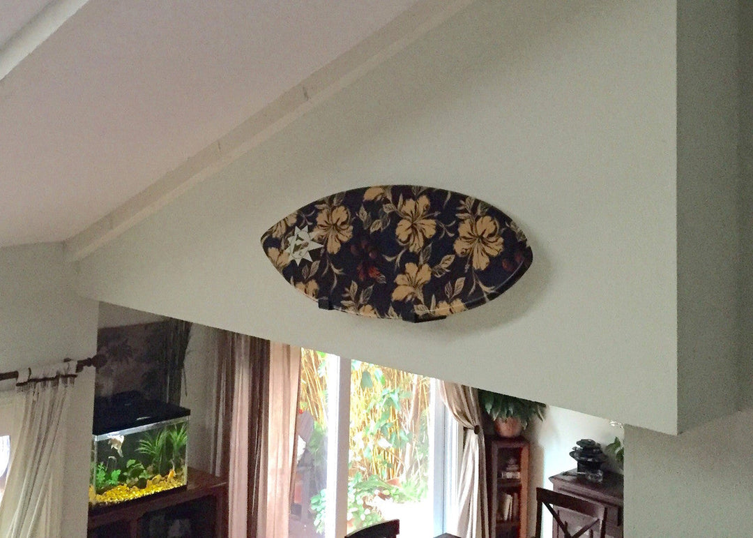 Minimalist Skimboard Display Rack for Stylish Storage