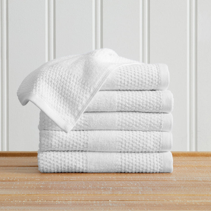 Cotton Woven Bath Towel Set - Marbella Collection