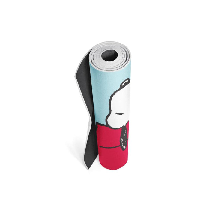 Yune Yoga Mat Peanuts Snoopy House