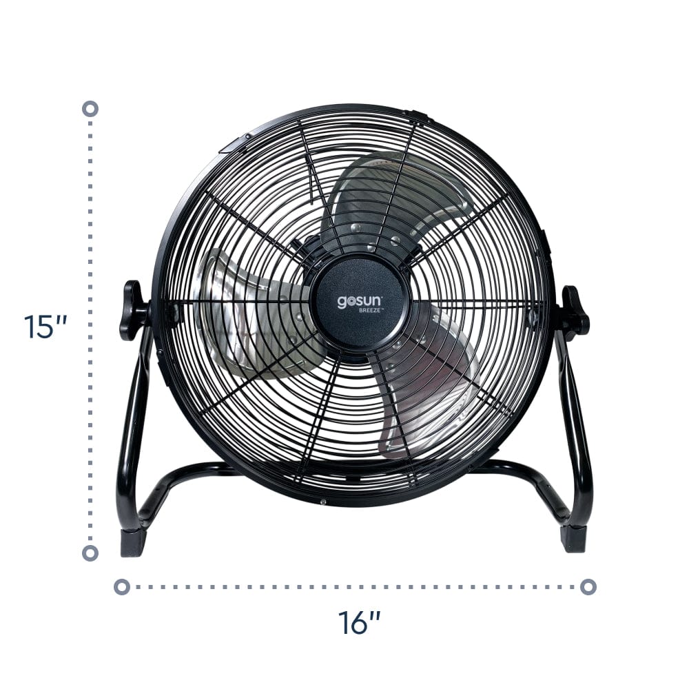 Breeze Pro Portable Solar Fan with Adjustable Output
