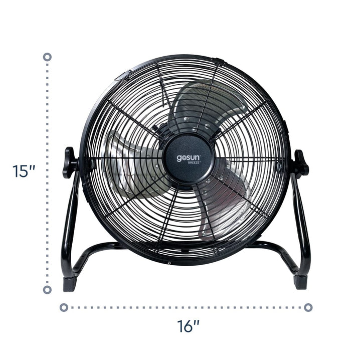 Breeze Pro Portable Solar Fan with Adjustable Output