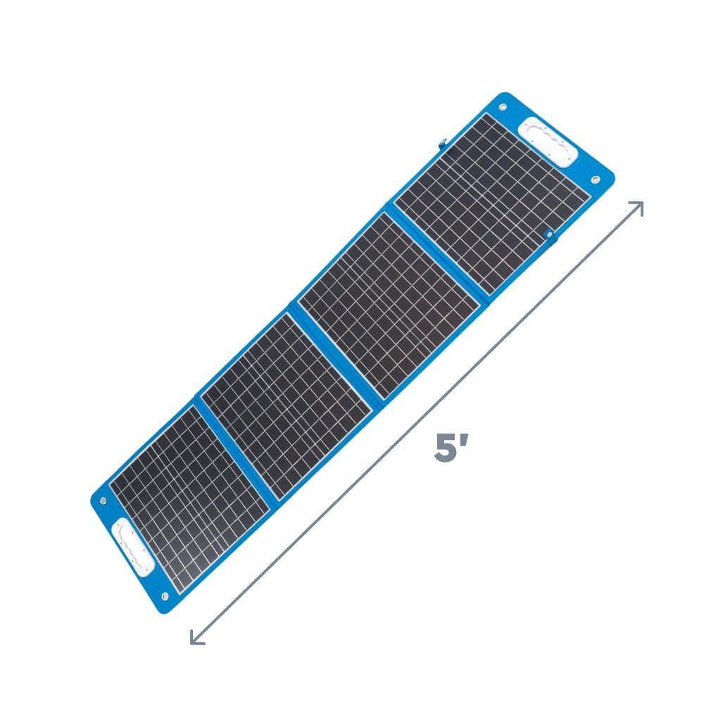 Folding 100 Watt Solar Panel for Portable Power