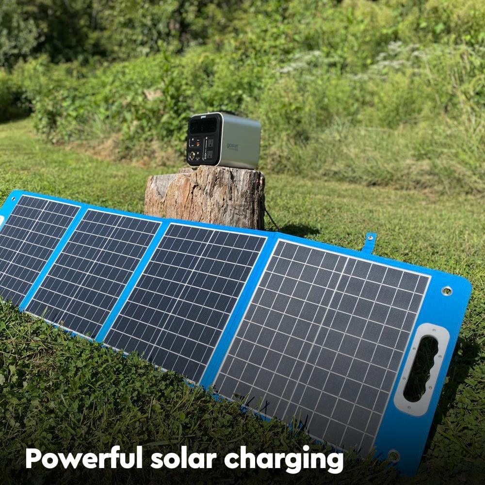 Folding 100 Watt Solar Panel for Portable Power