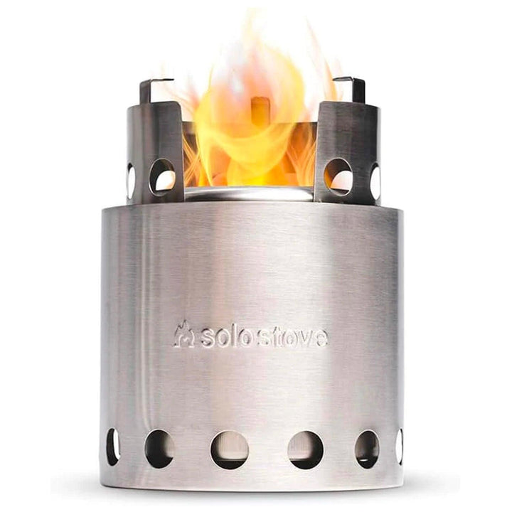 TRAPSKI Solo Stove Lite/Titan/Campfire Camping Stove Portable Stove for Backpacking Outdoor Cooking Great Stainless Steel Camping Backpacking Stove Compact Wood Stove Design-No Batteries or Liquid Fuel Canisters Needed